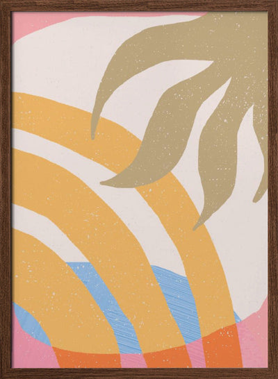 Sun and Botanics - Stretched Canvas, Poster or Fine Art Print I Heart Wall Art