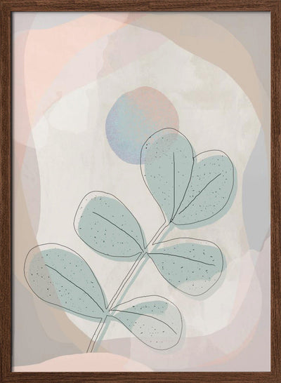 Leafy Hues - Stretched Canvas, Poster or Fine Art Print I Heart Wall Art