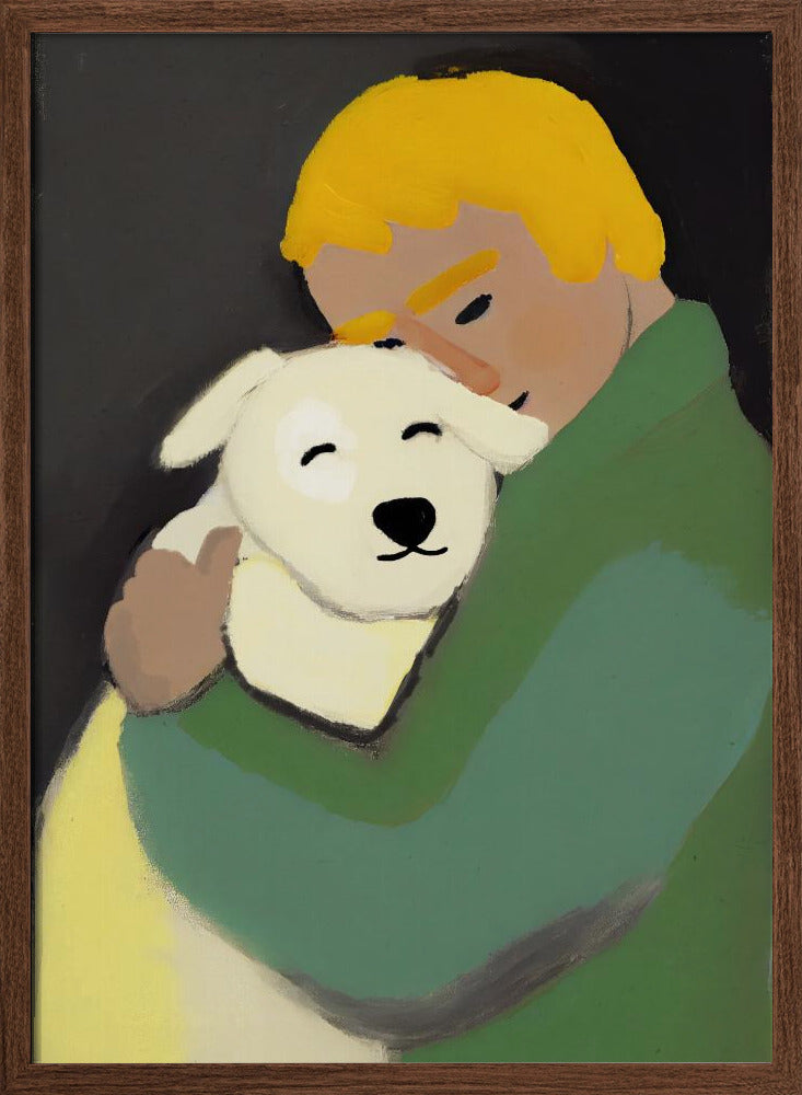 Oh My Dog - Stretched Canvas, Poster or Fine Art Print I Heart Wall Art