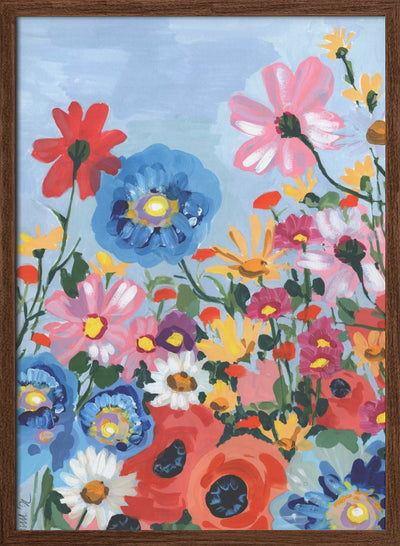 Meadow In June - Stretched Canvas, Poster or Fine Art Print I Heart Wall Art