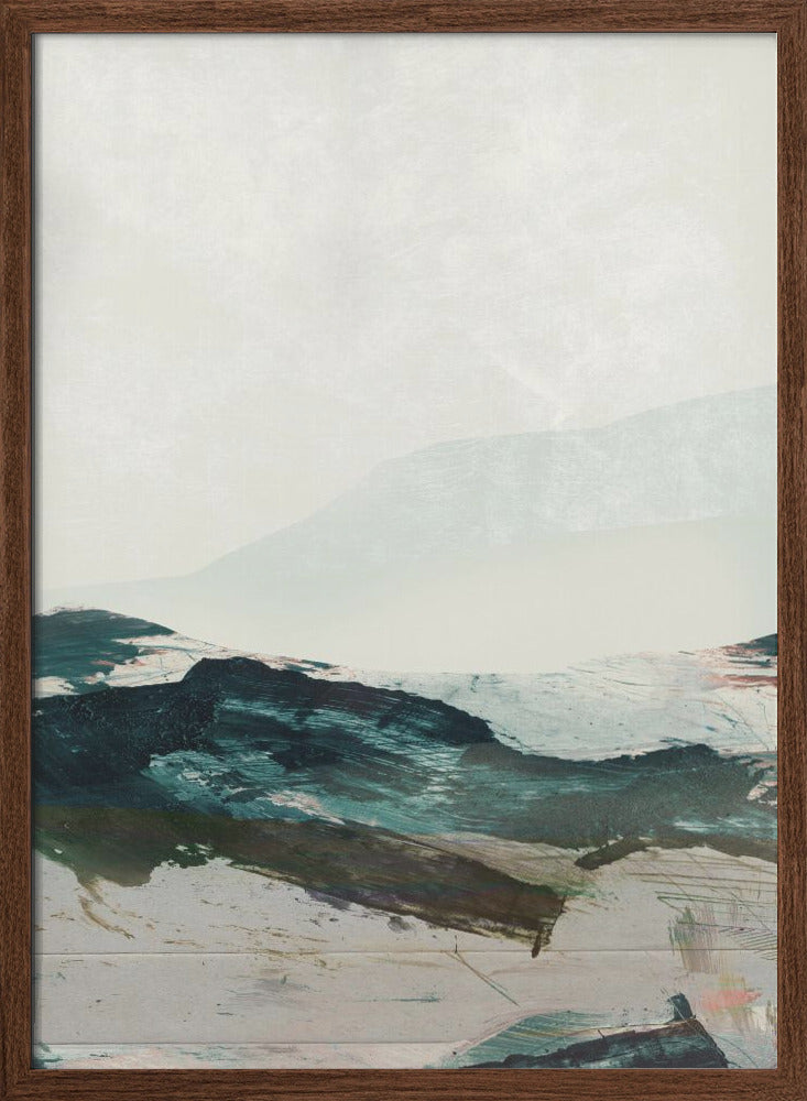 Mountains No2 - Stretched Canvas, Poster or Fine Art Print I Heart Wall Art