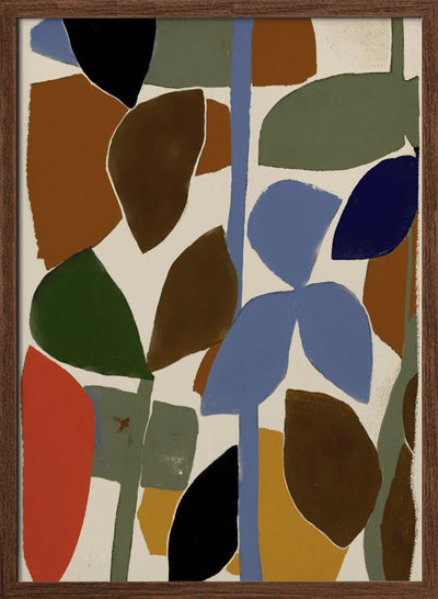 Botanical Impression No 2 - Stretched Canvas, Poster or Fine Art Print I Heart Wall Art