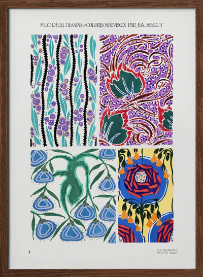 Pattern 09 - Stretched Canvas, Poster or Fine Art Print I Heart Wall Art