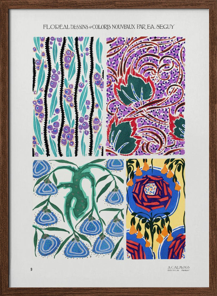 Pattern 09 - Stretched Canvas, Poster or Fine Art Print I Heart Wall Art