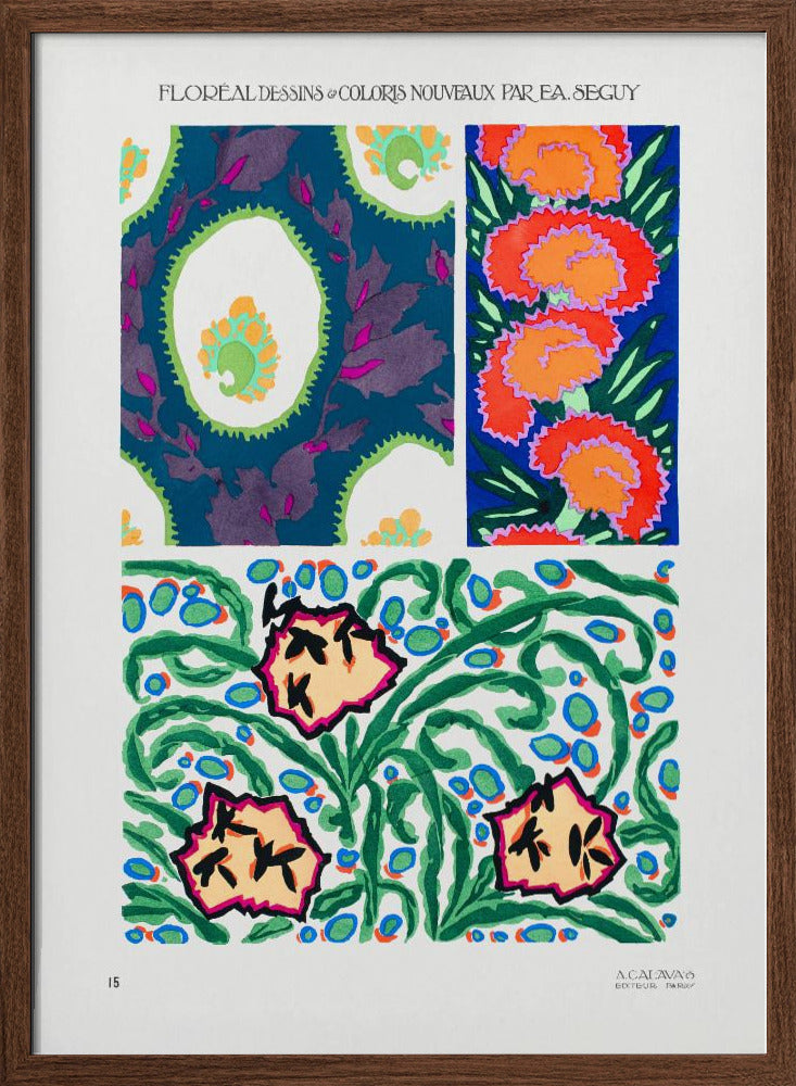 Pattern 15 - Stretched Canvas, Poster or Fine Art Print I Heart Wall Art