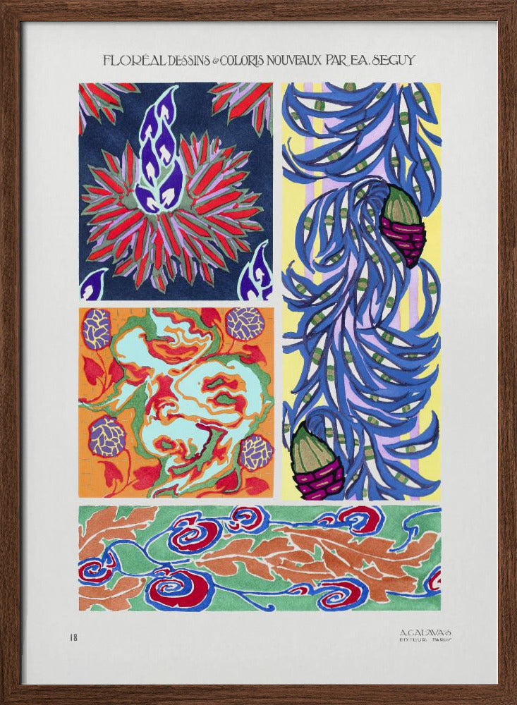 Pattern 18 - Stretched Canvas, Poster or Fine Art Print I Heart Wall Art