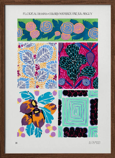 Pattern 20 - Stretched Canvas, Poster or Fine Art Print I Heart Wall Art