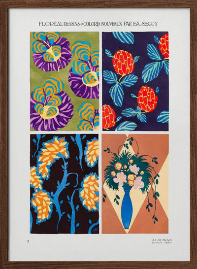 Patterns 7 - Stretched Canvas, Poster or Fine Art Print I Heart Wall Art