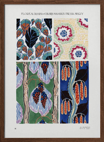 Patterns 14 - Stretched Canvas, Poster or Fine Art Print I Heart Wall Art