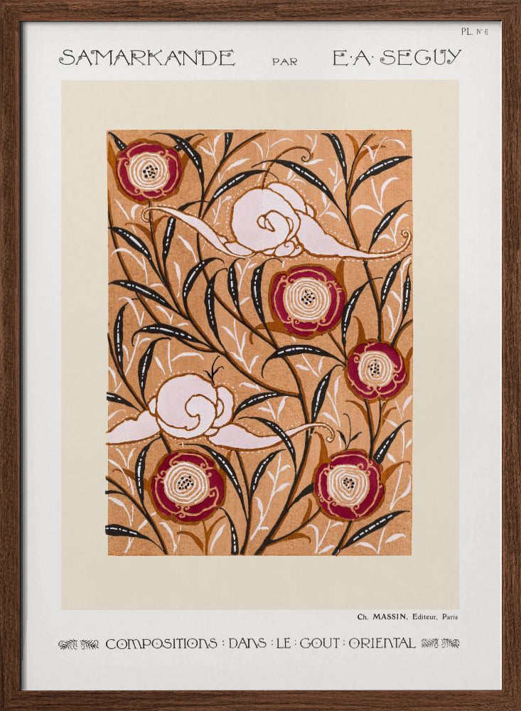 Samarkande 6 - Stretched Canvas, Poster or Fine Art Print I Heart Wall Art