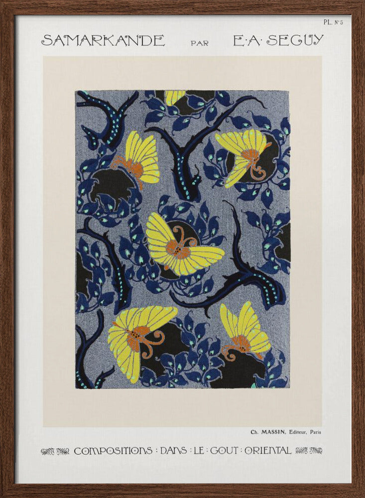 Samarkande 5 - Stretched Canvas, Poster or Fine Art Print I Heart Wall Art