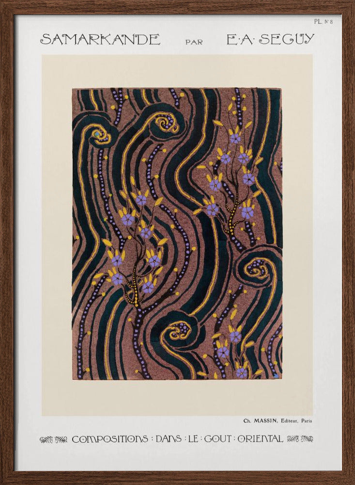 Samarkande 8 - Stretched Canvas, Poster or Fine Art Print I Heart Wall Art