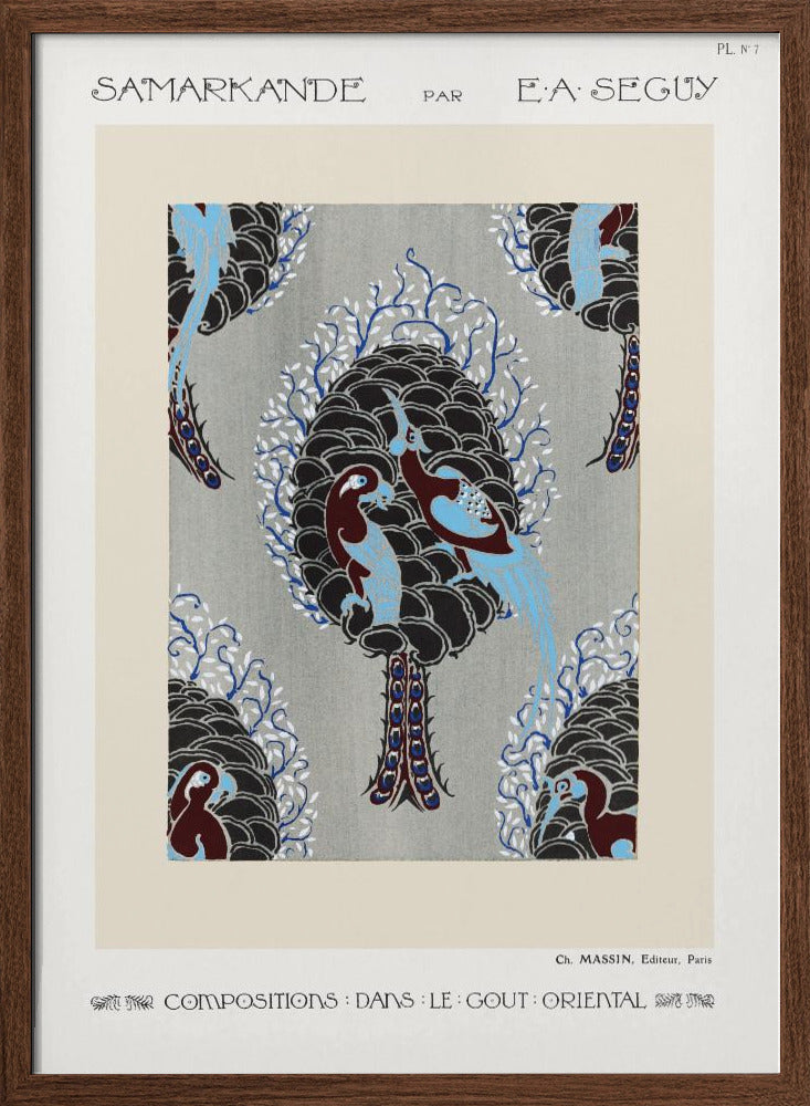 Samarkande 7 - Stretched Canvas, Poster or Fine Art Print I Heart Wall Art