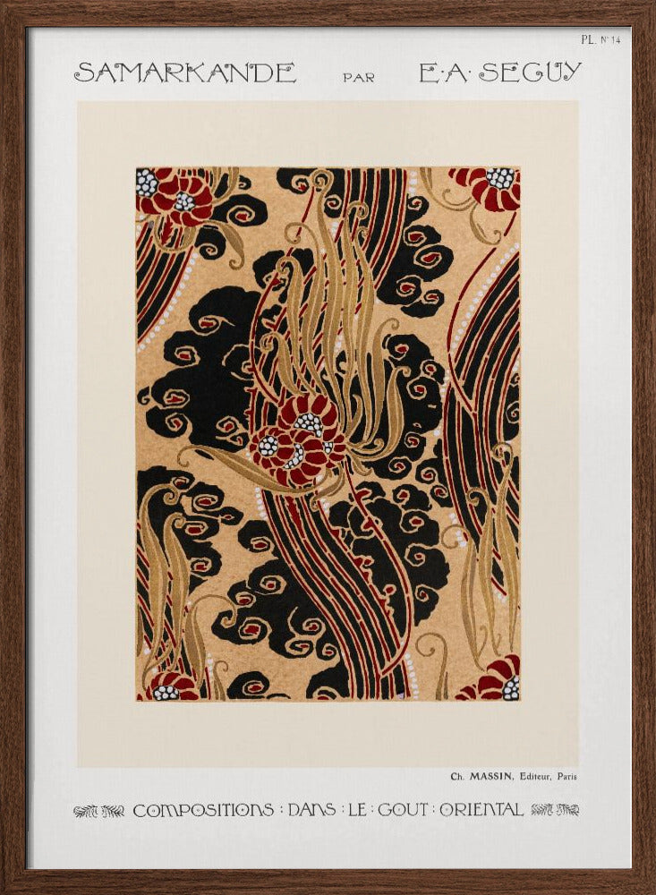 Samarkande 14 - Stretched Canvas, Poster or Fine Art Print I Heart Wall Art