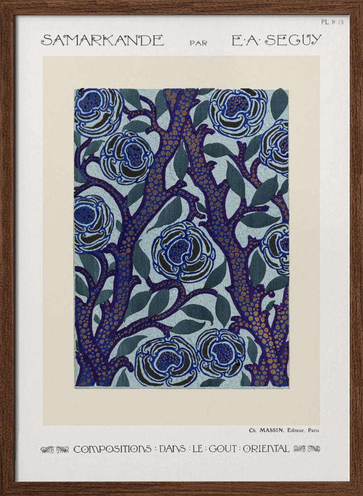 Samarkande 13 - Stretched Canvas, Poster or Fine Art Print I Heart Wall Art