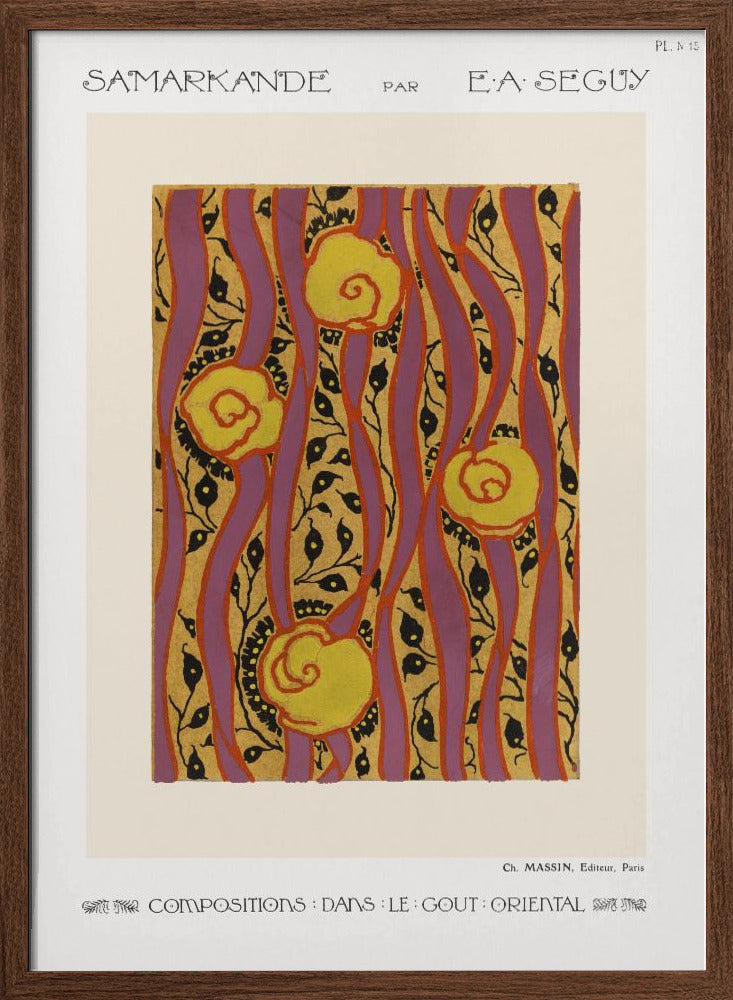 Samarkande 15 - Stretched Canvas, Poster or Fine Art Print I Heart Wall Art