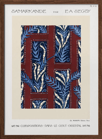 Samarkande 20 - Stretched Canvas, Poster or Fine Art Print I Heart Wall Art