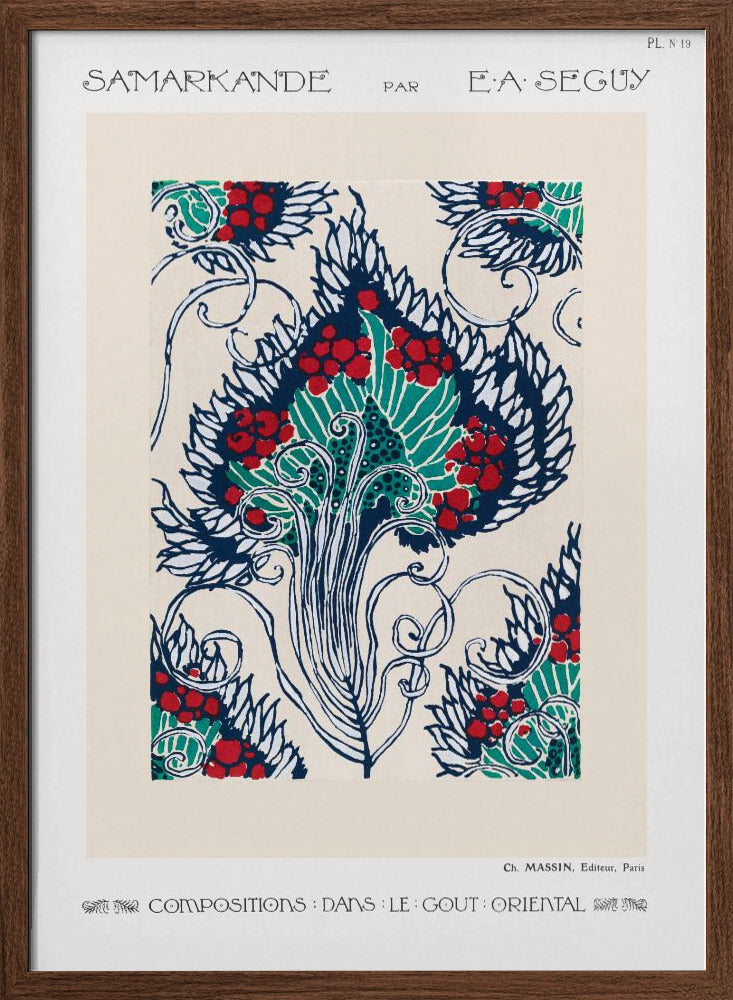 Samarkande 19 - Stretched Canvas, Poster or Fine Art Print I Heart Wall Art