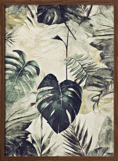 I Jungle01x a 50x70xa - Stretched Canvas, Poster or Fine Art Print I Heart Wall Art