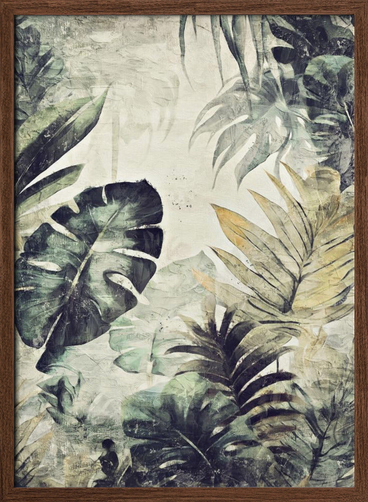 I Jungle01x a 50x70xc - Stretched Canvas, Poster or Fine Art Print I Heart Wall Art