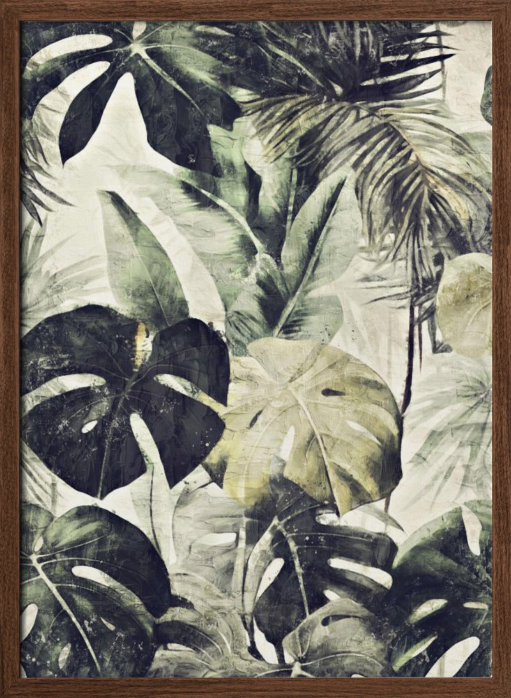 I Jungle01x a 50x70xd - Stretched Canvas, Poster or Fine Art Print I Heart Wall Art