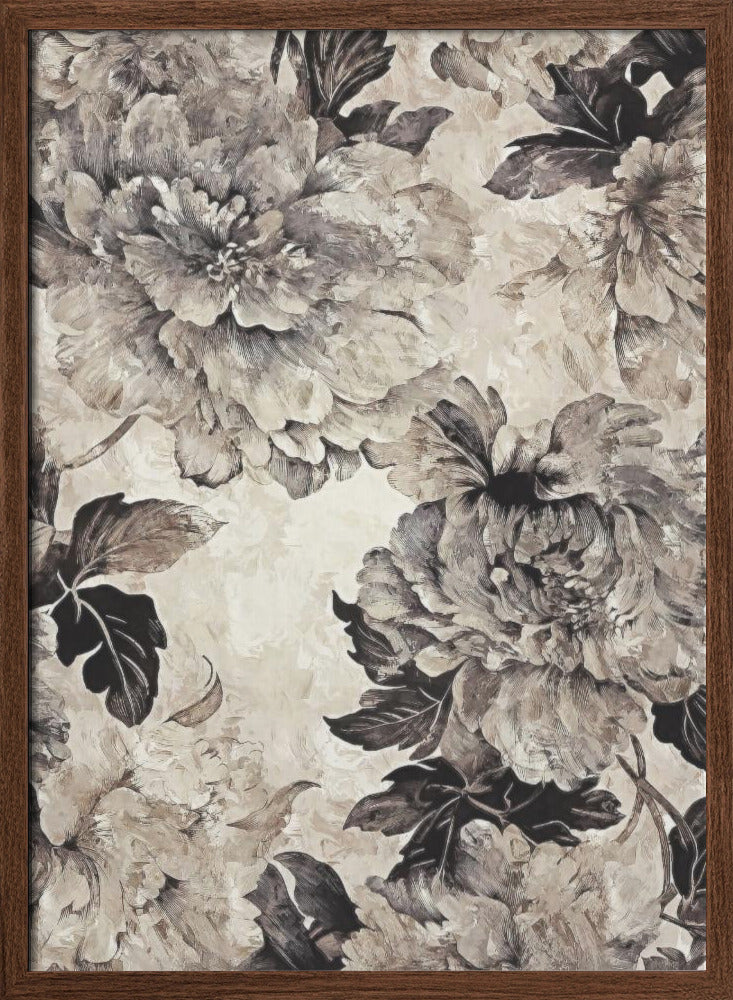 Poster 50x70 Flower01xal - Stretched Canvas, Poster or Fine Art Print I Heart Wall Art