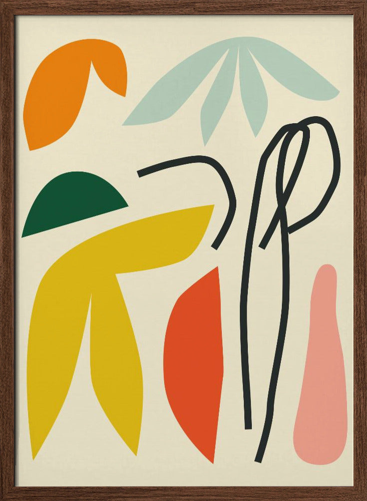 Composition - Stretched Canvas, Poster or Fine Art Print I Heart Wall Art