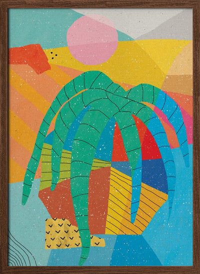 By the Beach - Stretched Canvas, Poster or Fine Art Print I Heart Wall Art