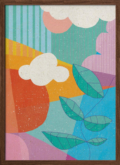 Full Moon - Stretched Canvas, Poster or Fine Art Print I Heart Wall Art