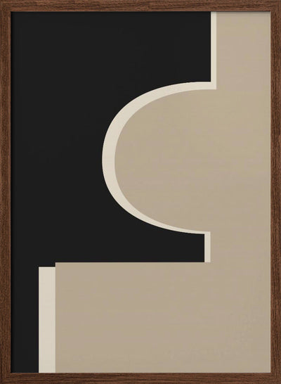 Abstract Graphic Shapes - Stretched Canvas, Poster or Fine Art Print I Heart Wall Art