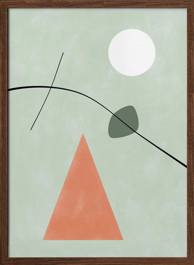 Shapes in Harmony - Stretched Canvas, Poster or Fine Art Print I Heart Wall Art