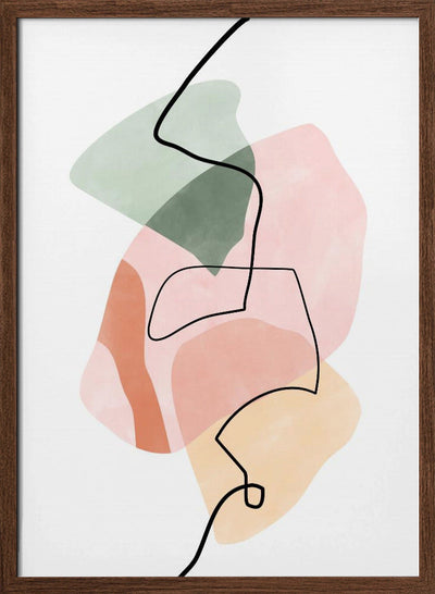 Organic Harmony - Stretched Canvas, Poster or Fine Art Print I Heart Wall Art