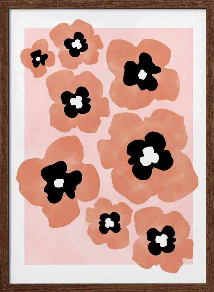 Blossom Harmony - Stretched Canvas, Poster or Fine Art Print I Heart Wall Art