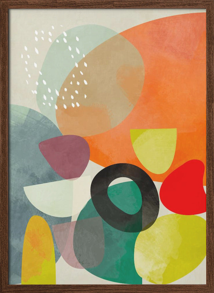 Buntes2020 1 Kopie - Stretched Canvas, Poster or Fine Art Print I Heart Wall Art