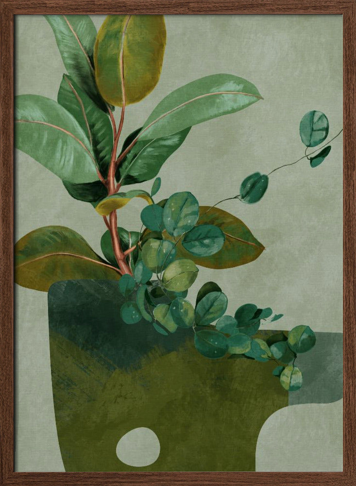 Leaves More 12 - Stretched Canvas, Poster or Fine Art Print I Heart Wall Art