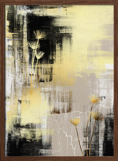 royal gold-1 - Stretched Canvas, Poster or Fine Art Print I Heart Wall Art