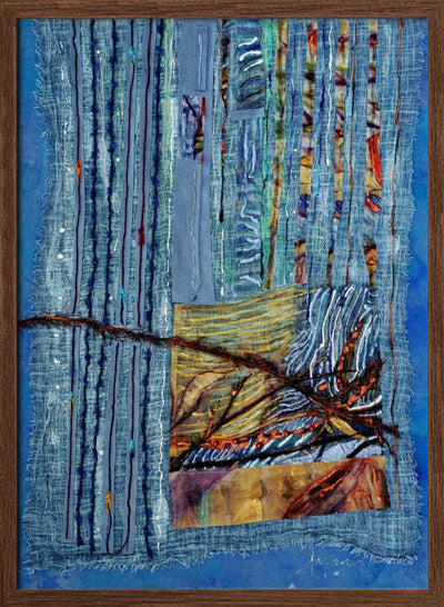 Radiant Floral Harmony - Stretched Canvas, Poster or Fine Art Print I Heart Wall Art