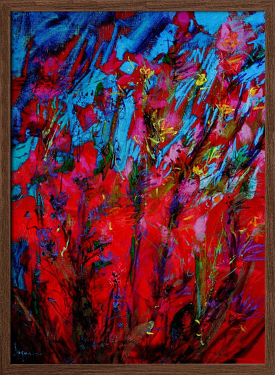 Botanic Radiance - Stretched Canvas, Poster or Fine Art Print I Heart Wall Art