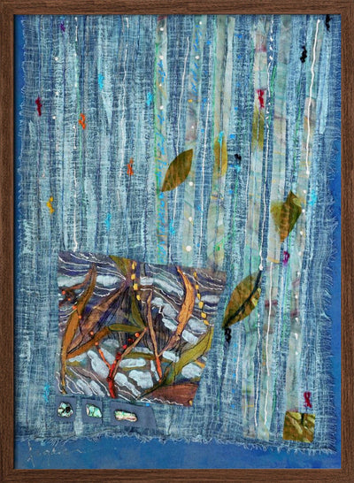 Leafy Whispers - Stretched Canvas, Poster or Fine Art Print I Heart Wall Art