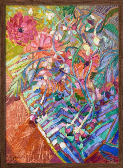 Botanic Radiance - Stretched Canvas, Poster or Fine Art Print I Heart Wall Art