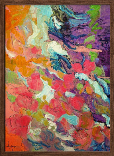 Graceful Descent - Stretched Canvas, Poster or Fine Art Print I Heart Wall Art