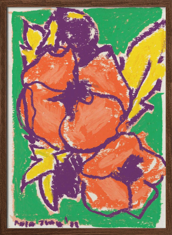 Peonies - Stretched Canvas, Poster or Fine Art Print I Heart Wall Art