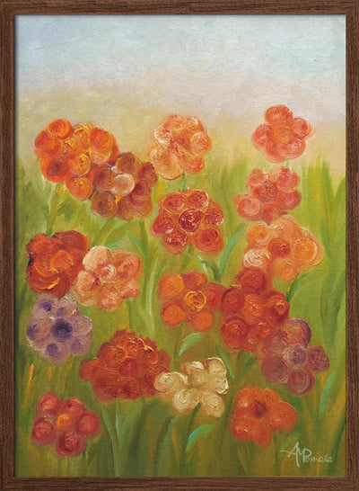 The Garden of Joy - Stretched Canvas, Poster or Fine Art Print I Heart Wall Art