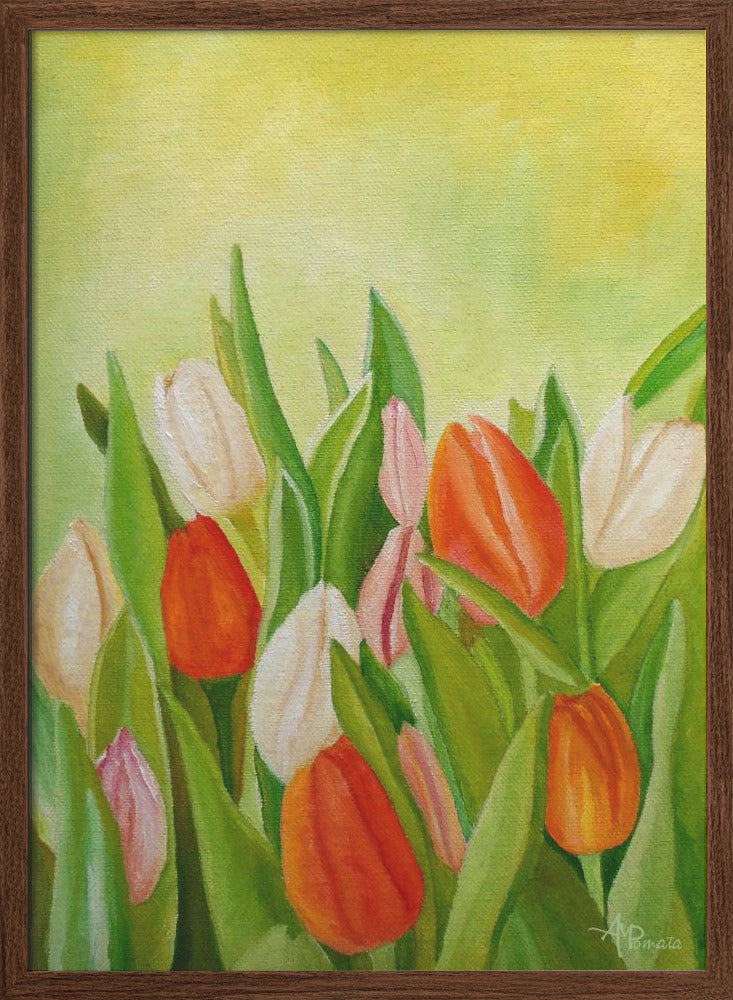 Colors of Spring - Stretched Canvas, Poster or Fine Art Print I Heart Wall Art