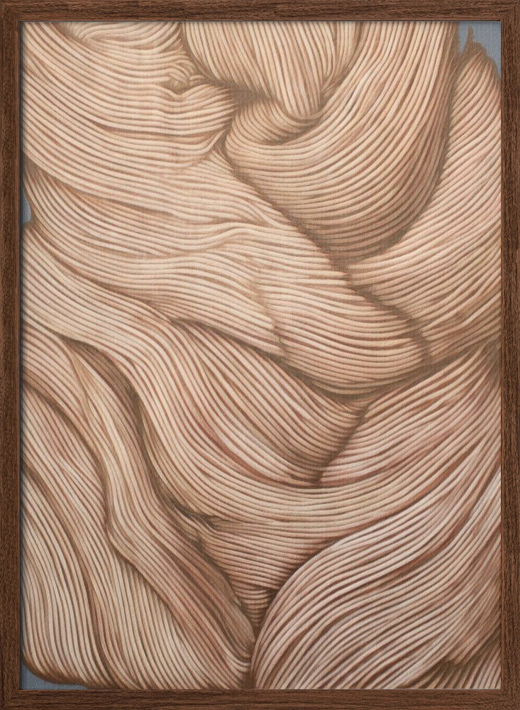 Nature line III - Stretched Canvas, Poster or Fine Art Print I Heart Wall Art