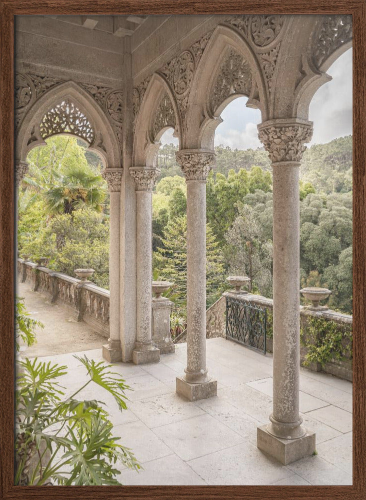 Sintra Arches - Stretched Canvas, Poster or Fine Art Print I Heart Wall Art