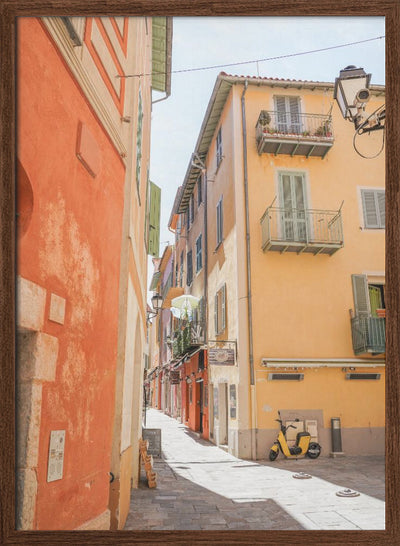 Colors of Menton - Stretched Canvas, Poster or Fine Art Print I Heart Wall Art