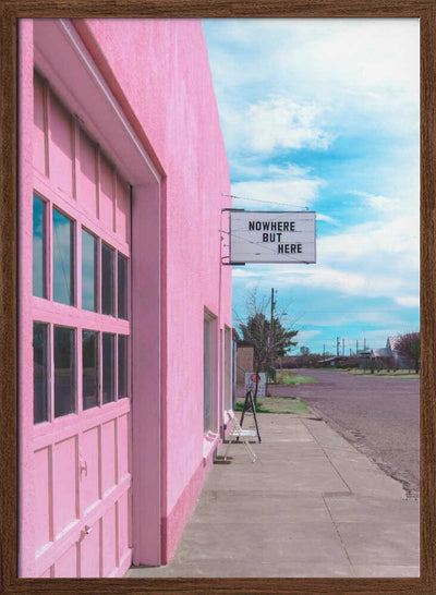 Nowhere But Here - Stretched Canvas, Poster or Fine Art Print I Heart Wall Art