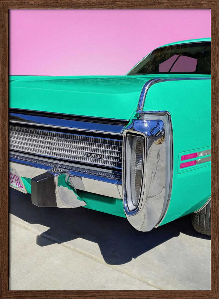 Mint Green 73 Imperial - Stretched Canvas, Poster or Fine Art Print I Heart Wall Art