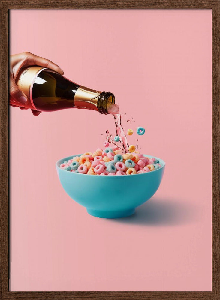 Good Morning - Stretched Canvas, Poster or Fine Art Print I Heart Wall Art